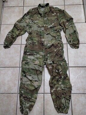 USGI Combat Vehicle Crewman's Coveralls Tanker Armor Multicam OCP FR